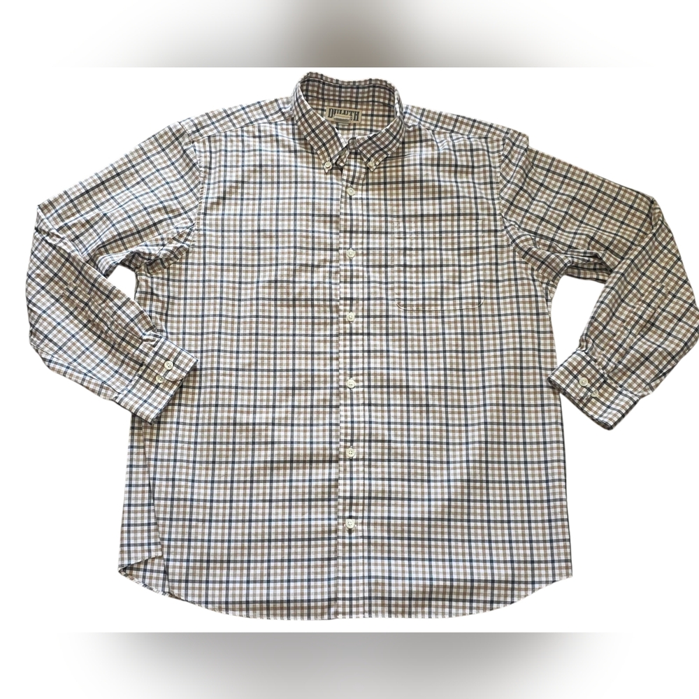 Men's Duluth Trading Checkered Shirt - XL